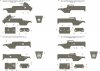 ToRo Model 35D41 - M3/M5A1/M9A1/M14/M16 Half Tracks in Polish service vol.1 1/35